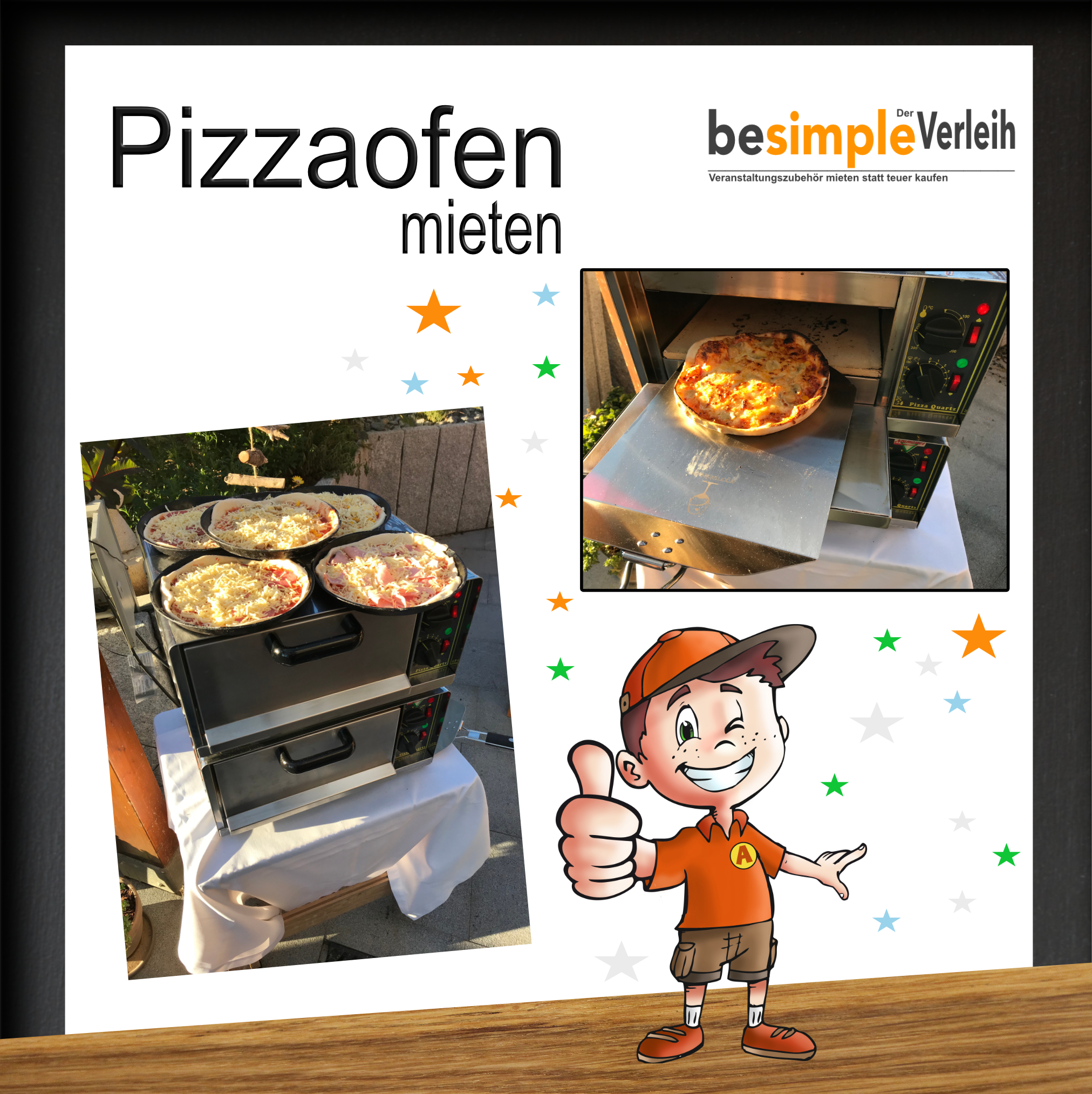 Pizzaofen mieten Hildesheim Hannover Salzgitter Braunschweig